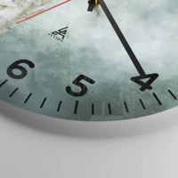 Clock face with numbers