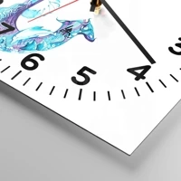 Clock face with numbers