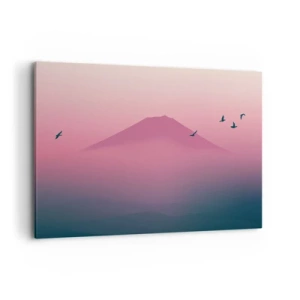 Canvas picture - Wanderers above Clouds - 100x70 cm