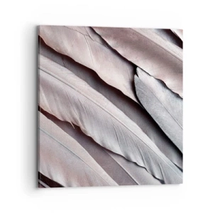 Canvas picture - In Pink Silverness - 70x70 cm