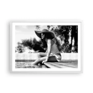 Poster in white frmae - Summer Dream - 70x50 cm