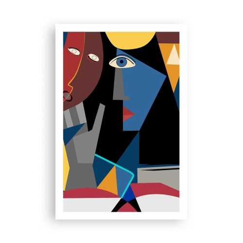 Poster - Conversation of Cubists - 61x91 cm