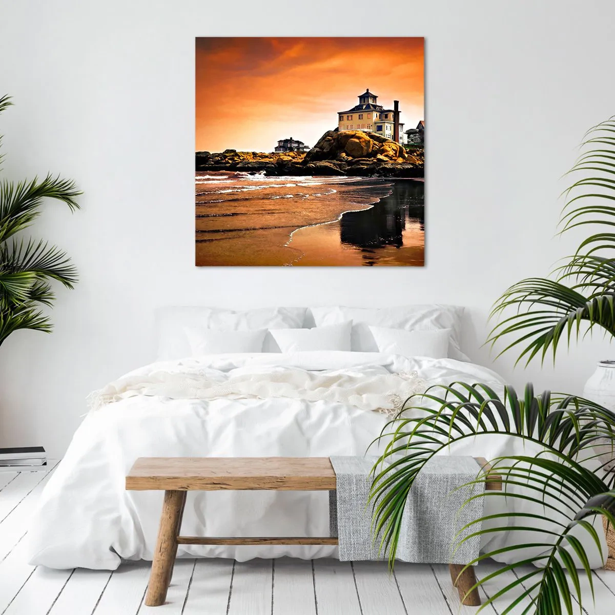 Canvas picture - Elegance of a West Coast - 40x40 cm