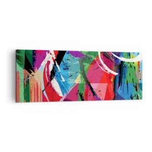 Canvas picture - Fast, Vividly and Jamming - 140x50 cm