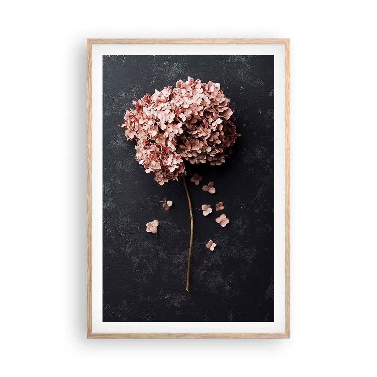 Poster in light oak frame - Trully Romantic Sign - 61x91 cm