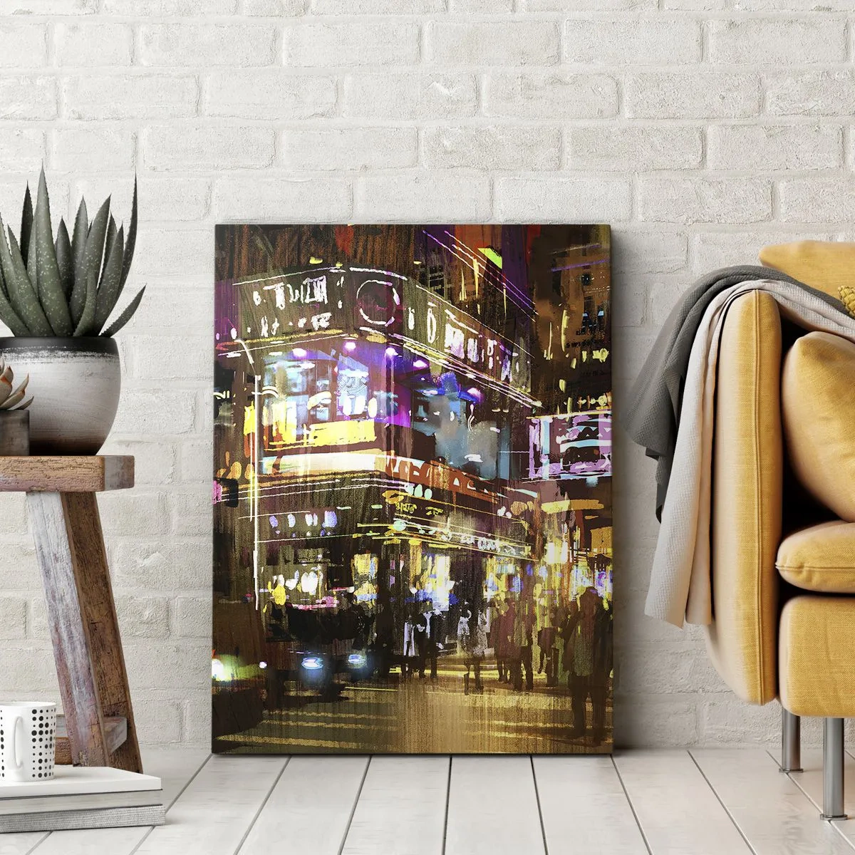 Canvas picture - In the Sea of Light - 80x120 cm