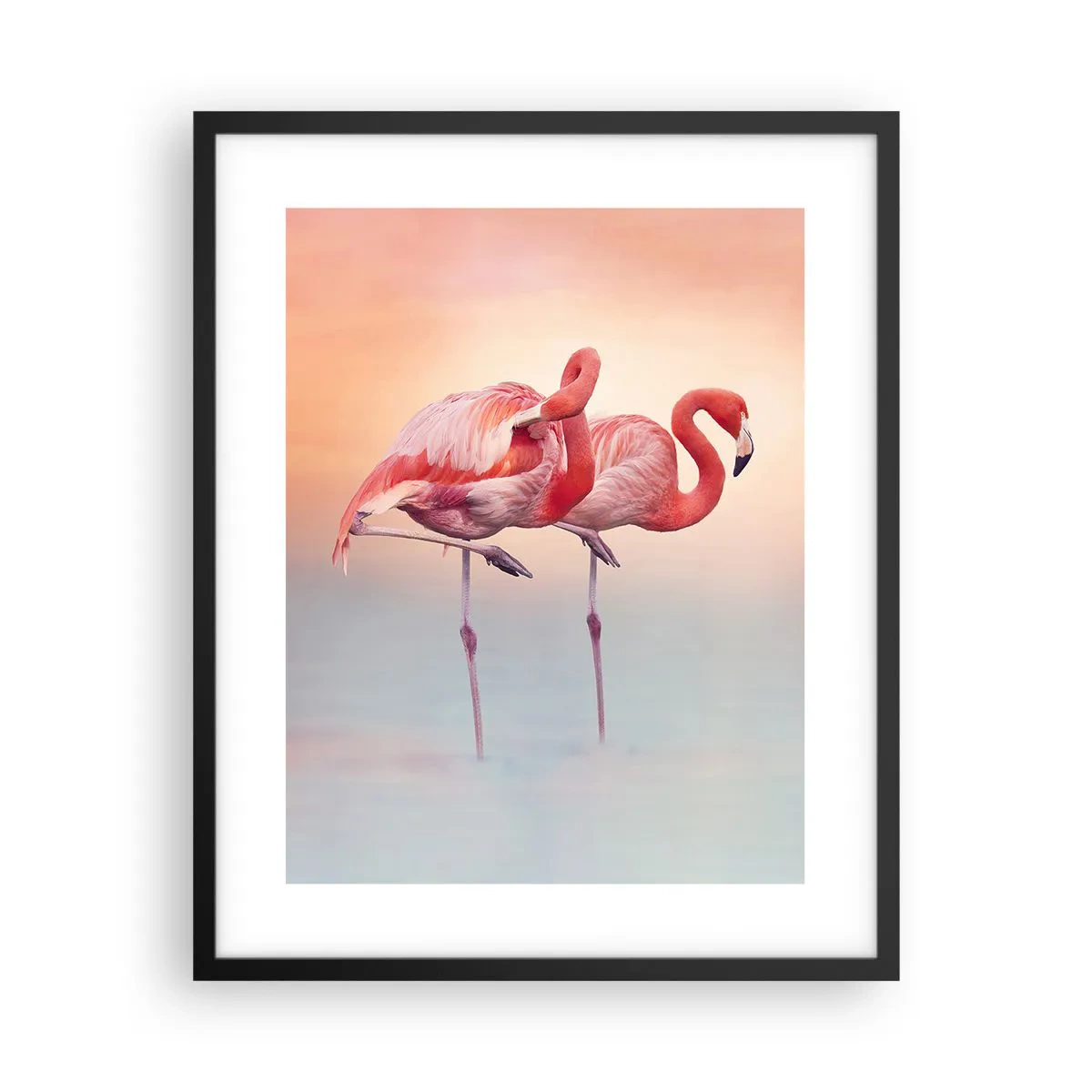 Poster in black frame - In the Colour Of Sunset - 40x50 cm