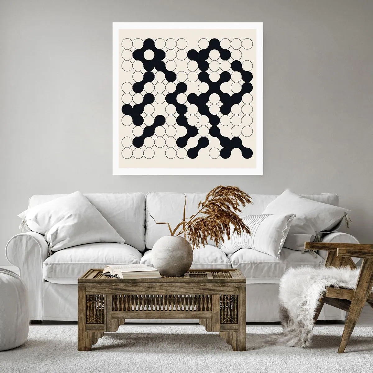 Poster - Chinese Play - Variation - 50x50 cm