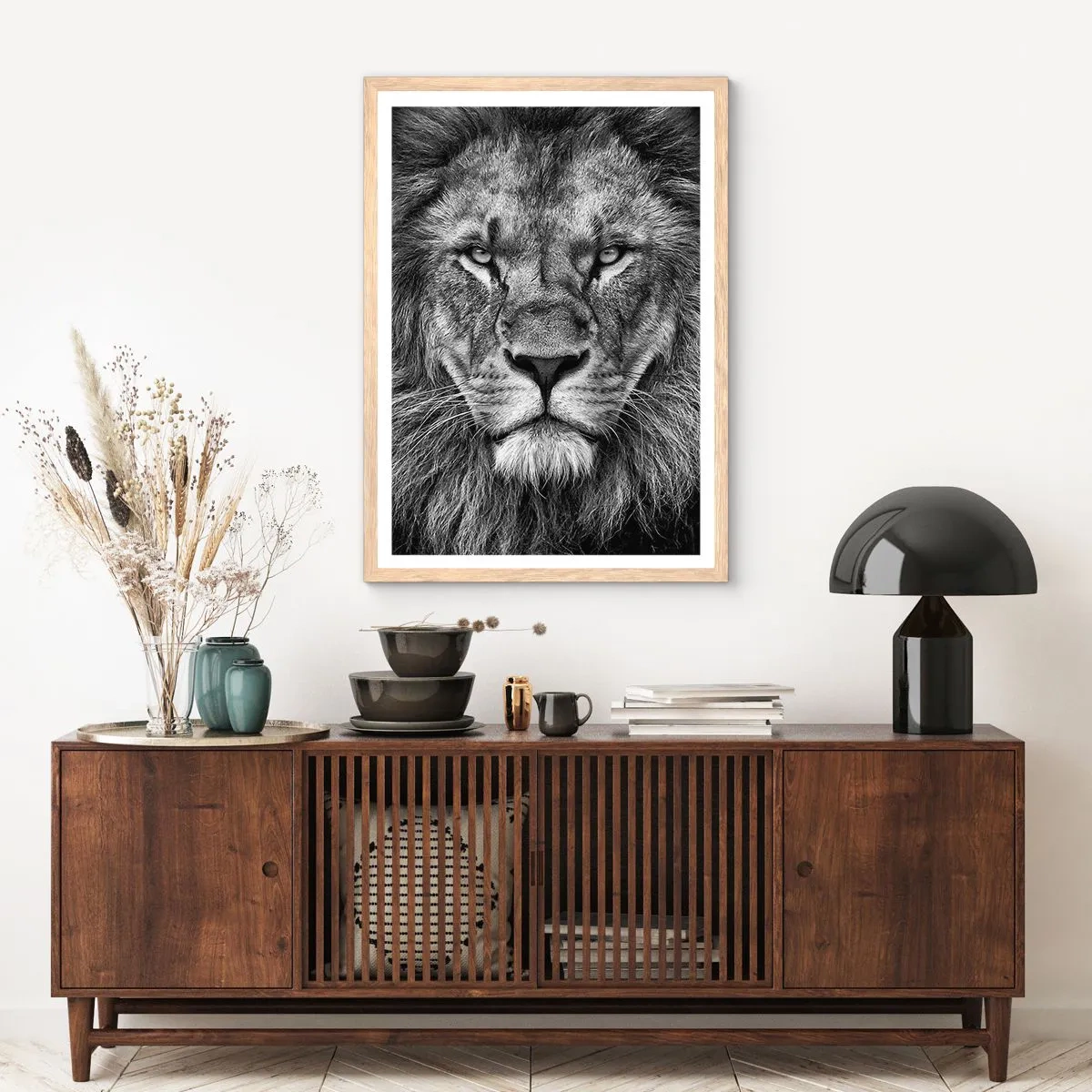 Poster in light oak frame - In Coronation Clothes - 61x91 cm