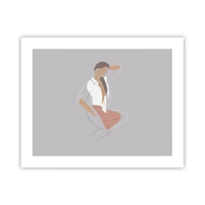 Poster - Outline of Charm - 50x40 cm