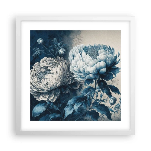 Poster in white frmae - Matched Couple - 40x40 cm