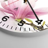 Clock face with numbers