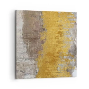 Canvas picture - Golden Blast - 50x50 cm
