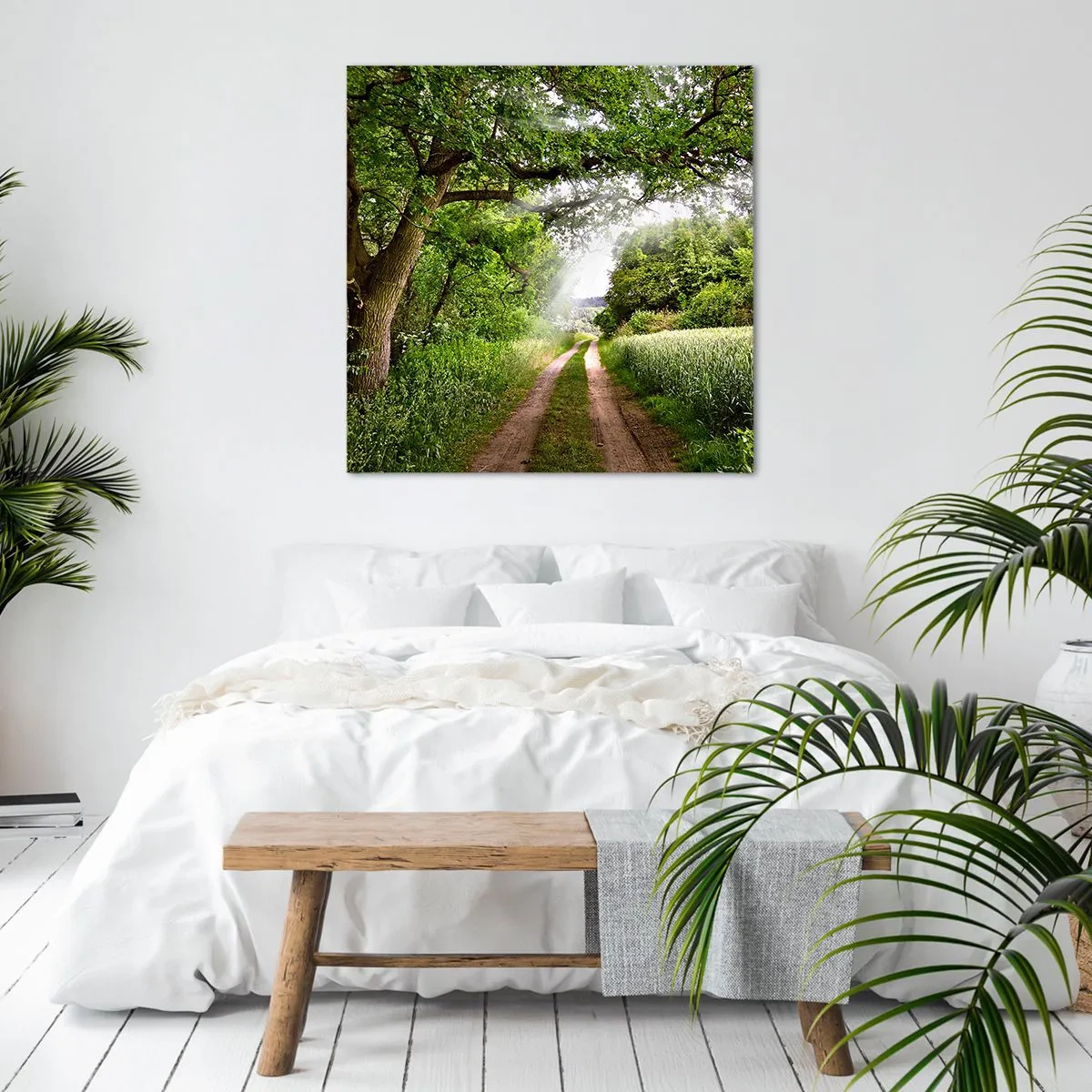 Canvas picture - Et in Arcadia Ego - 30x30 cm