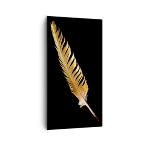 Canvas picture - High-Class Feather - 55x100 cm