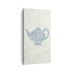 Canvas picture - Charm of Tea - 65x120 cm