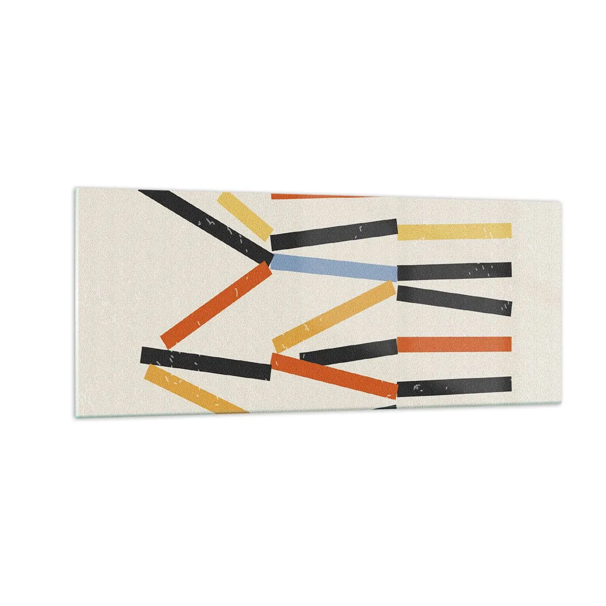 Glass picture - Horizontal Composition - 100x40 cm