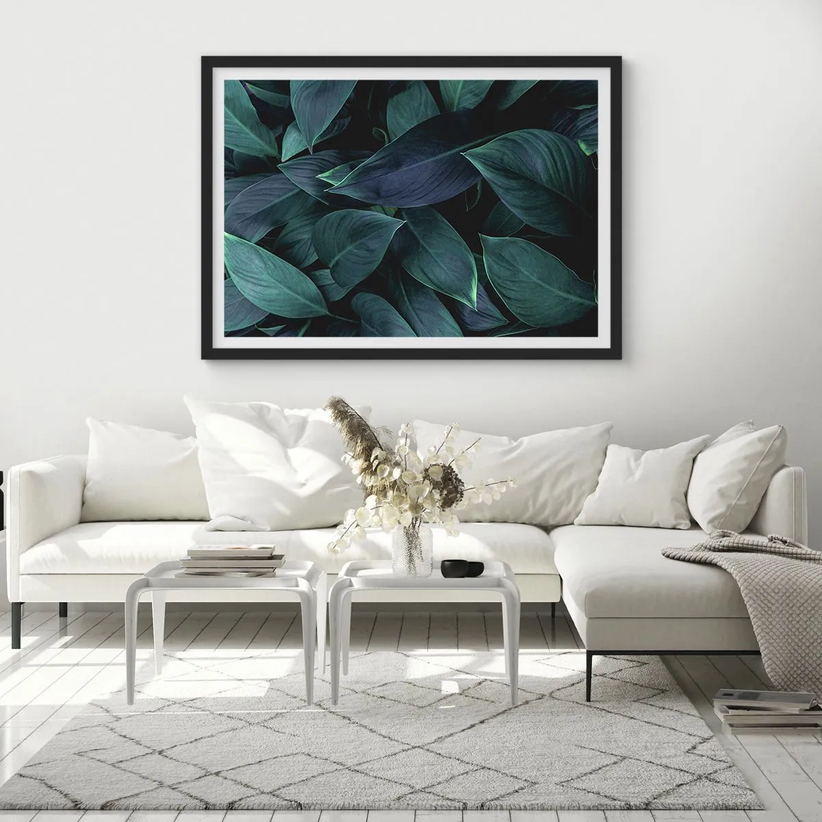 Poster in black frame - The Green Itself - 40x30 cm
