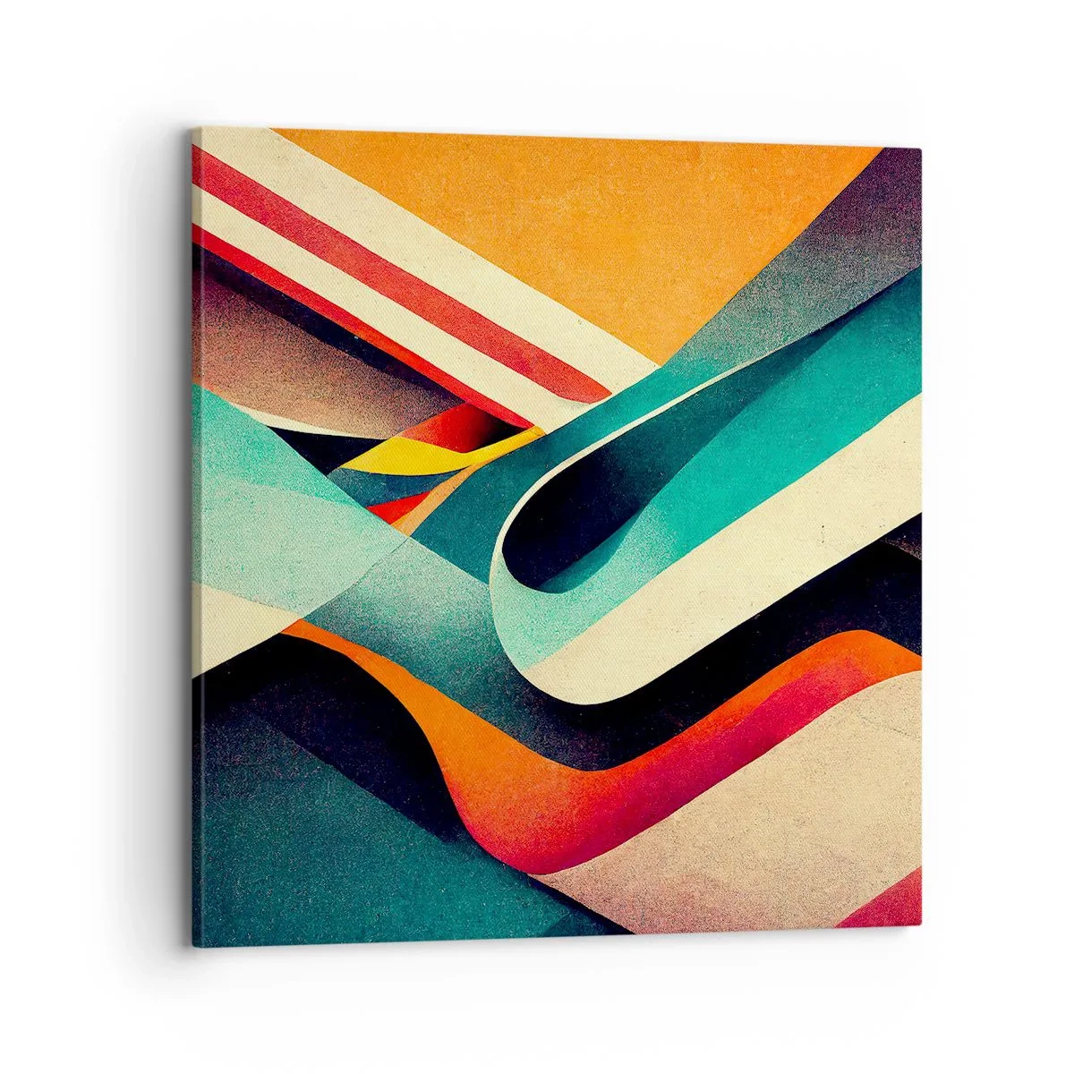 Canvas picture - Intense Composition - 70x70 cm