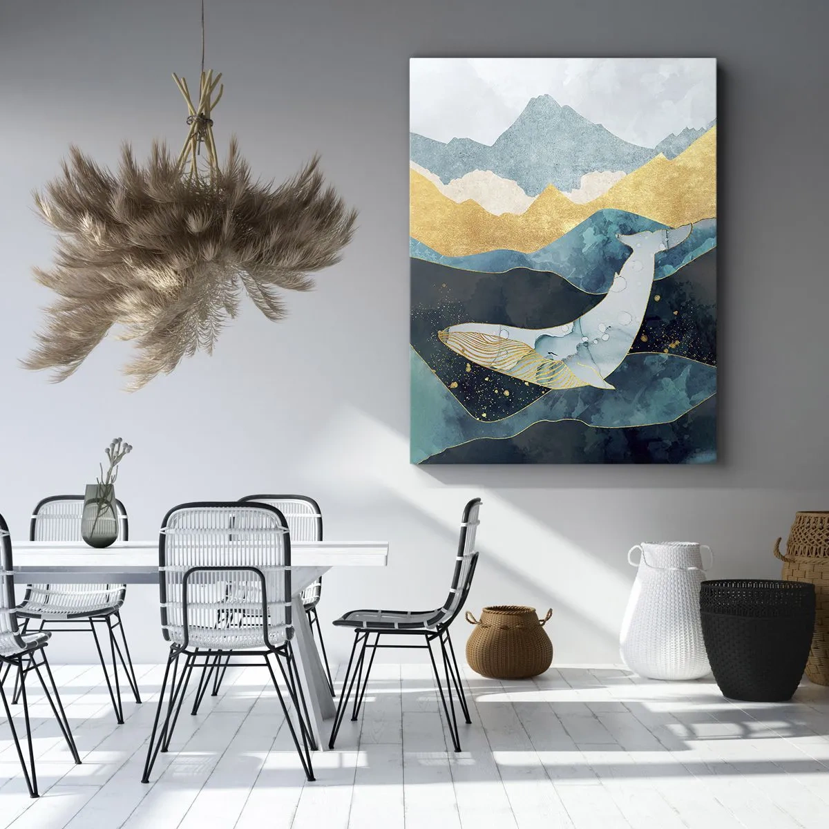 Canvas picture - Cool Beauty of the North - 50x70 cm