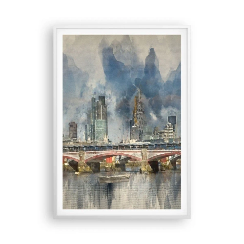 Poster in white frmae - London in Its Beauty - 70x100 cm