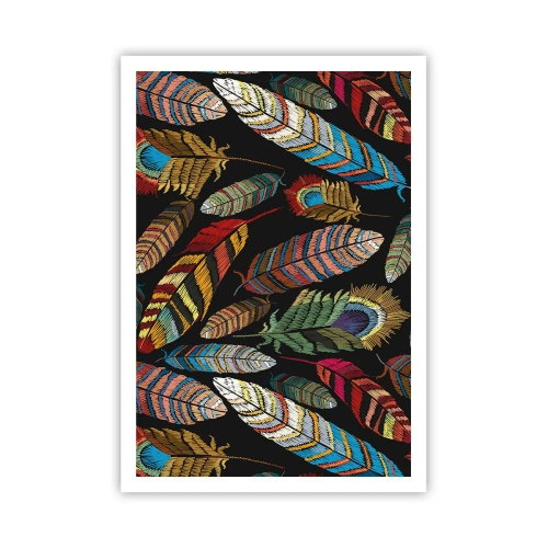 Poster - Bird Carnival - 70x100 cm