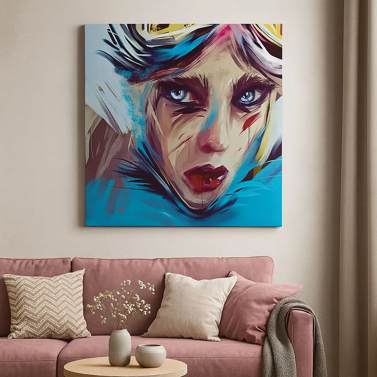 Canvas picture - Road Mistress - 30x30 cm