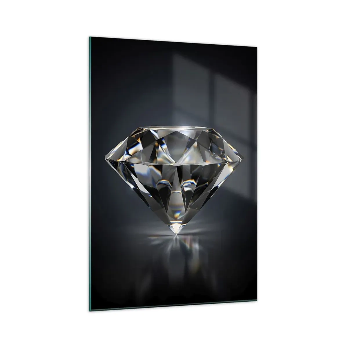 Glass picture - Girls' Best Friend - 70x100 cm