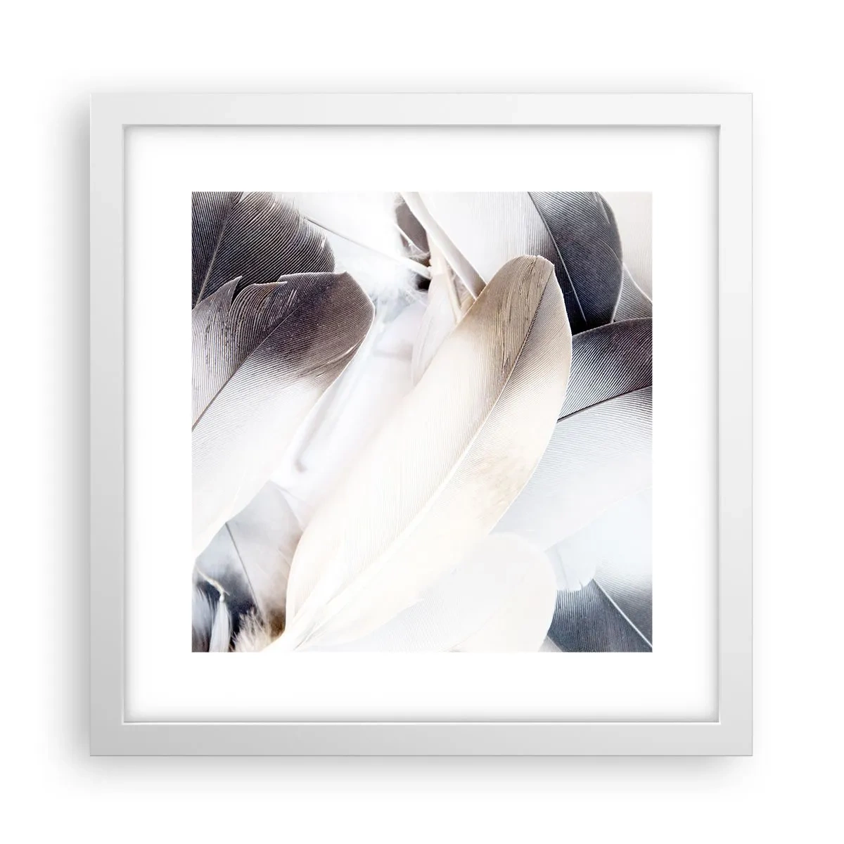 Poster in white frmae - Almost Angelic - 30x30 cm
