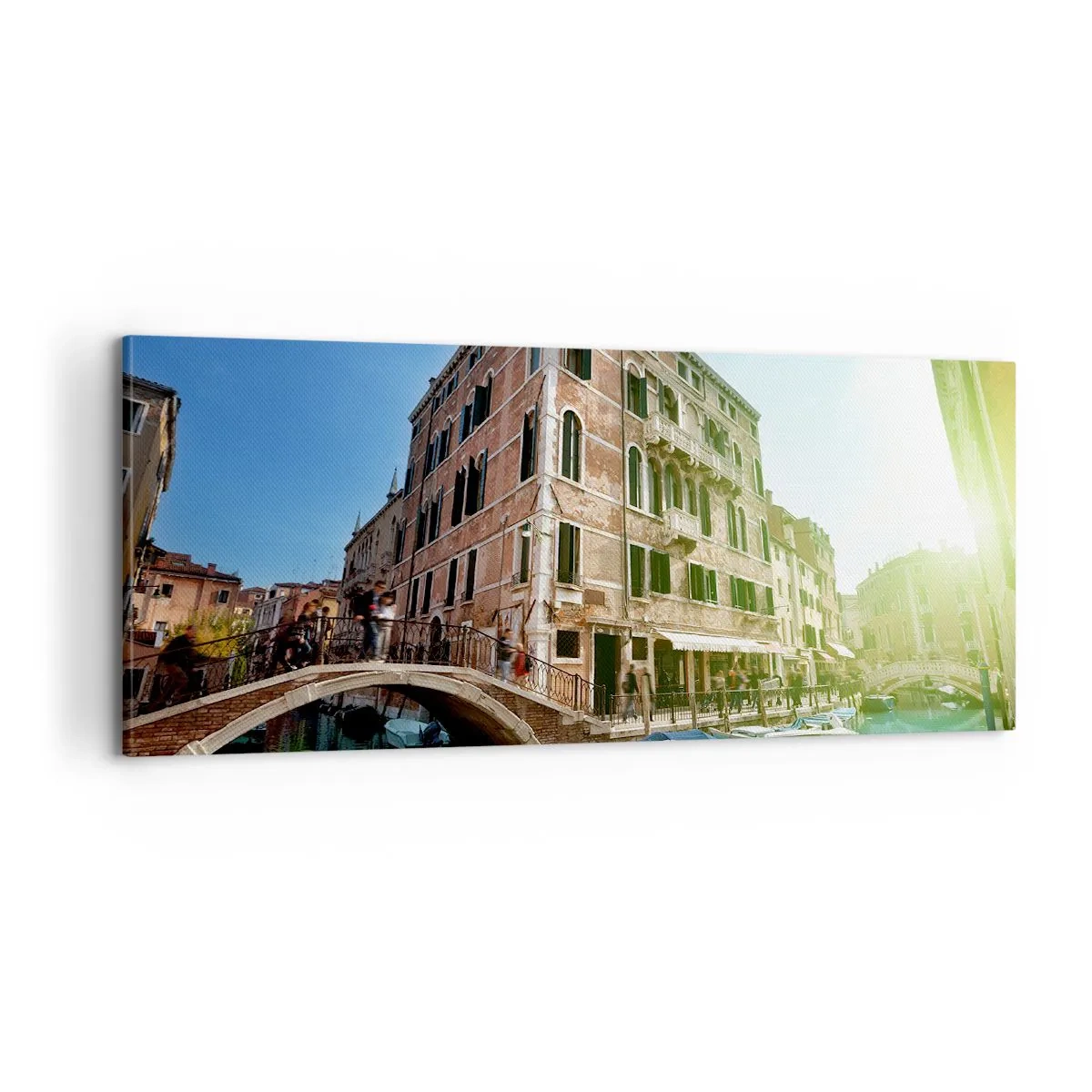 Canvas picture - Venice - Amore Mio - 100x40 cm