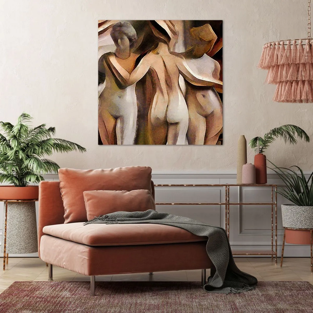Canvas picture - Three Graces 2.0 - 70x70 cm