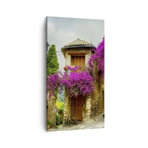 Canvas picture - Under a Flowery Canopy - 45x80 cm