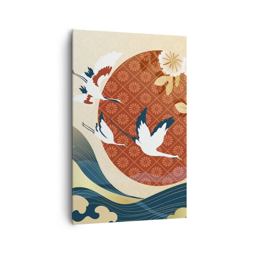 Canvas picture - Japanese Tale - 80x120 cm