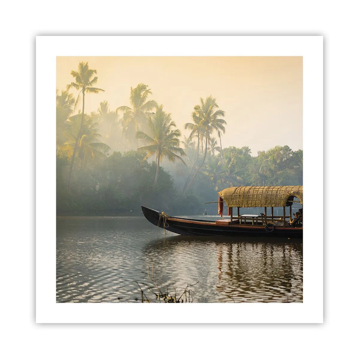 Poster - House on the River - 50x50 cm