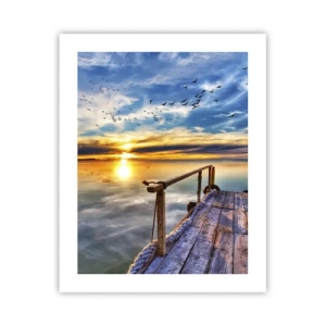 Poster - Wind is Taking a Break - 40x50 cm