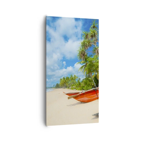 Canvas picture - Charm of the Tropics - 65x120 cm