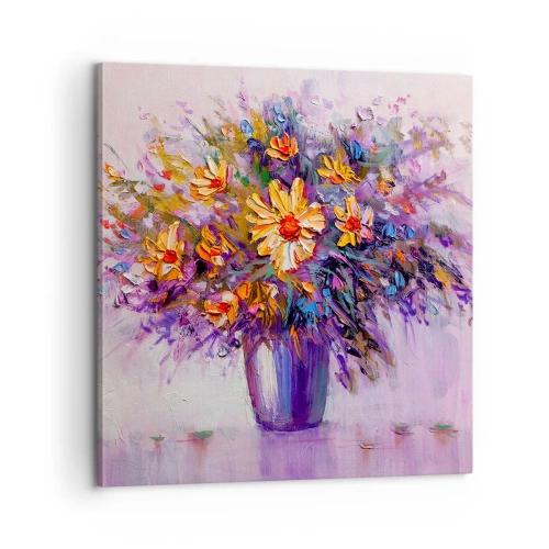 Canvas picture - Smells Sweet, Looks Sweet - 60x60 cm