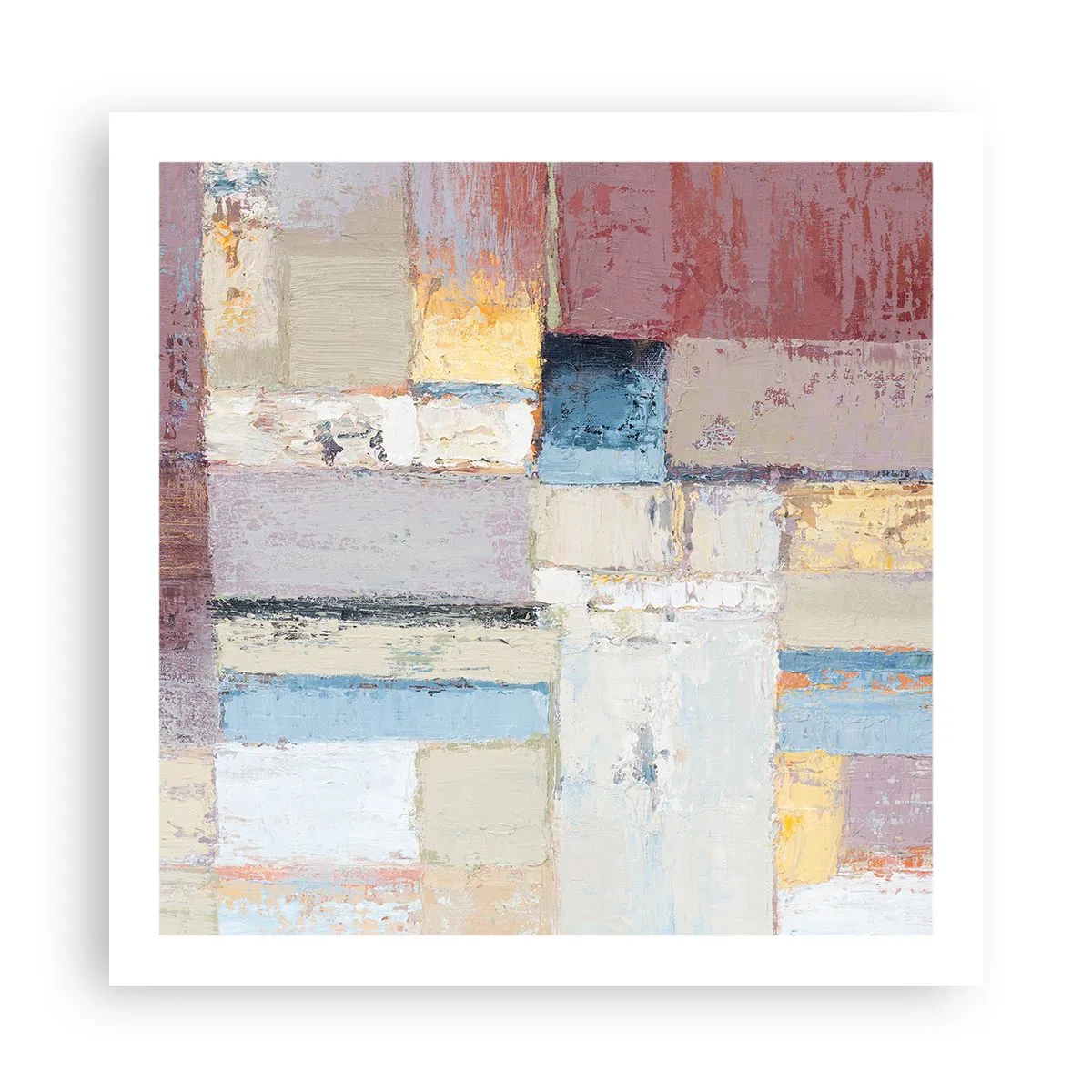 Poster - Calm of Geometry - 60x60 cm