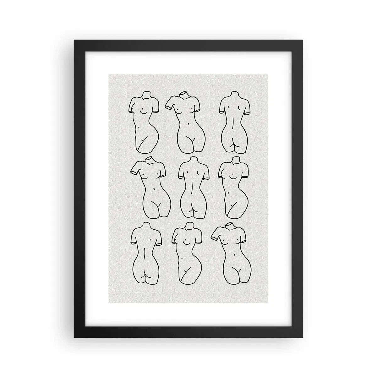 Poster in black frame - Only Venus - 30x40 cm