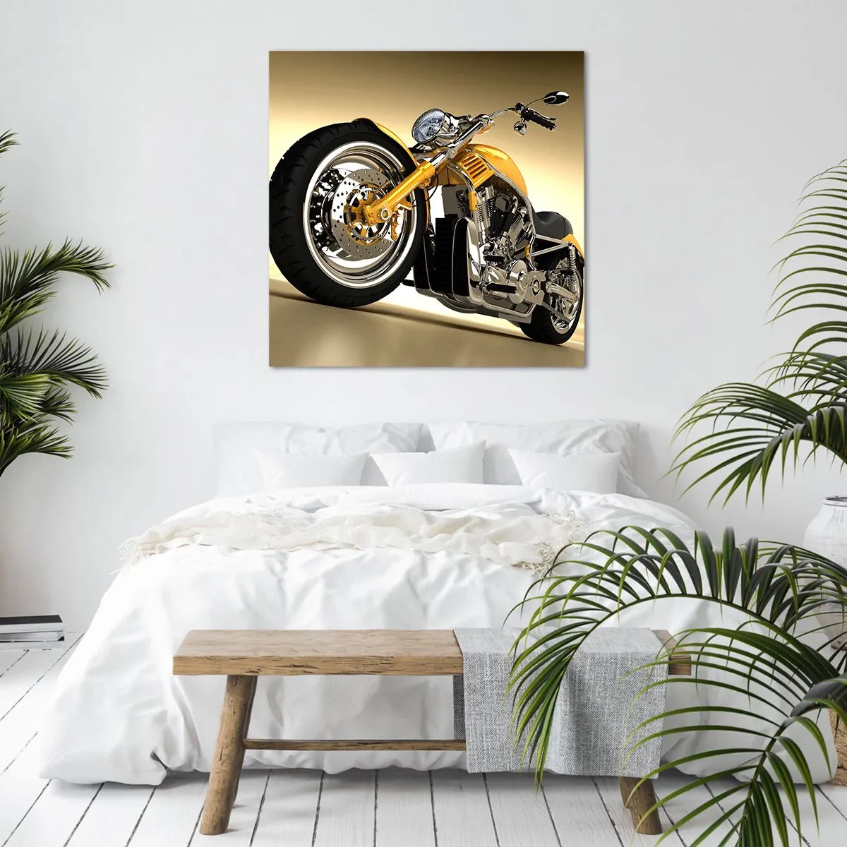 Canvas picture - Dreams of Strength and Speed - 70x70 cm