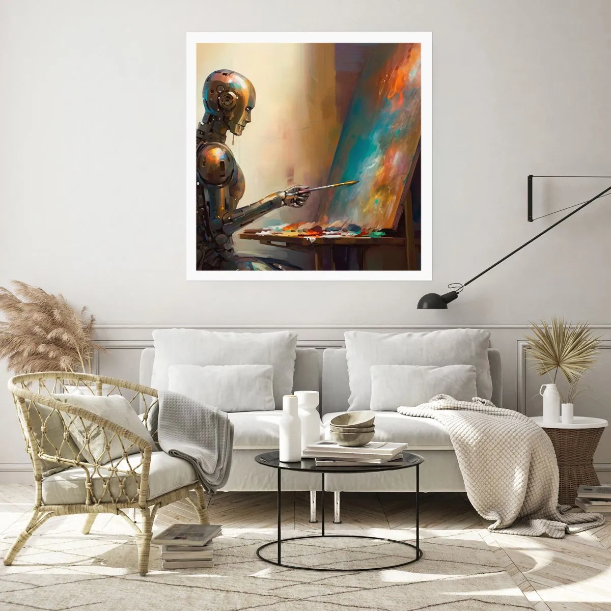 Poster - Art of the Future - 40x40 cm