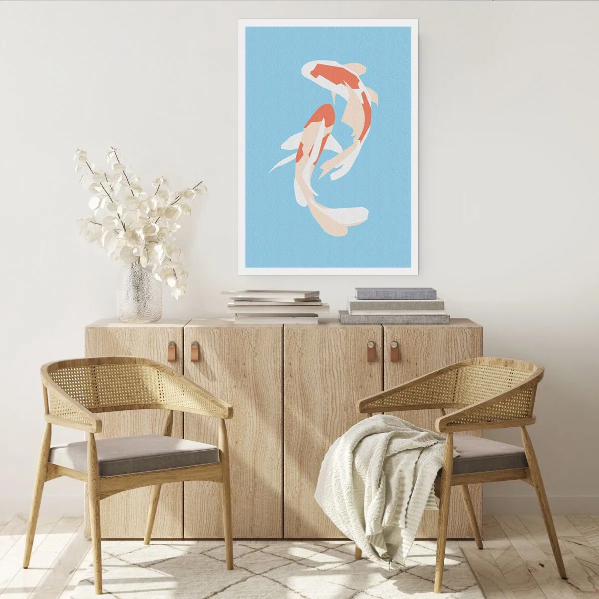 Poster - Spontaneous Synchronised Swim - 30x40 cm