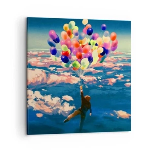 Canvas picture - Fulfilled Childhood Dream - 50x50 cm