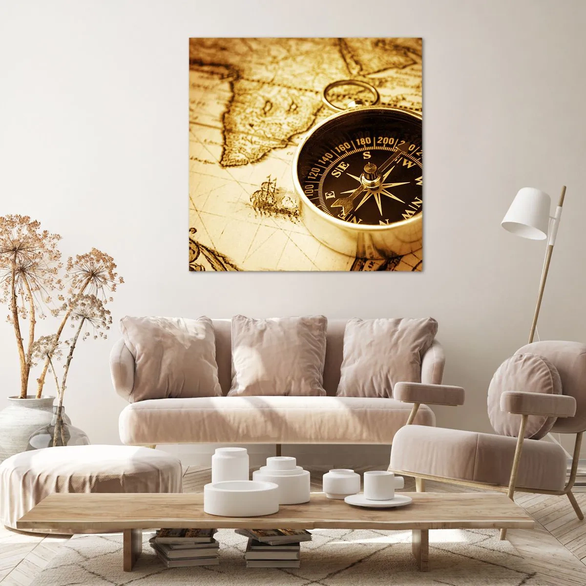Canvas picture - East or West? - 50x50 cm