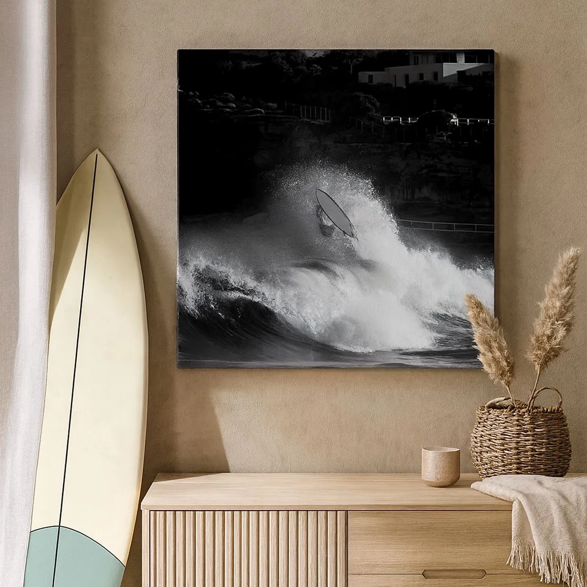 Canvas picture - Challenge Accepted! - 30x30 cm