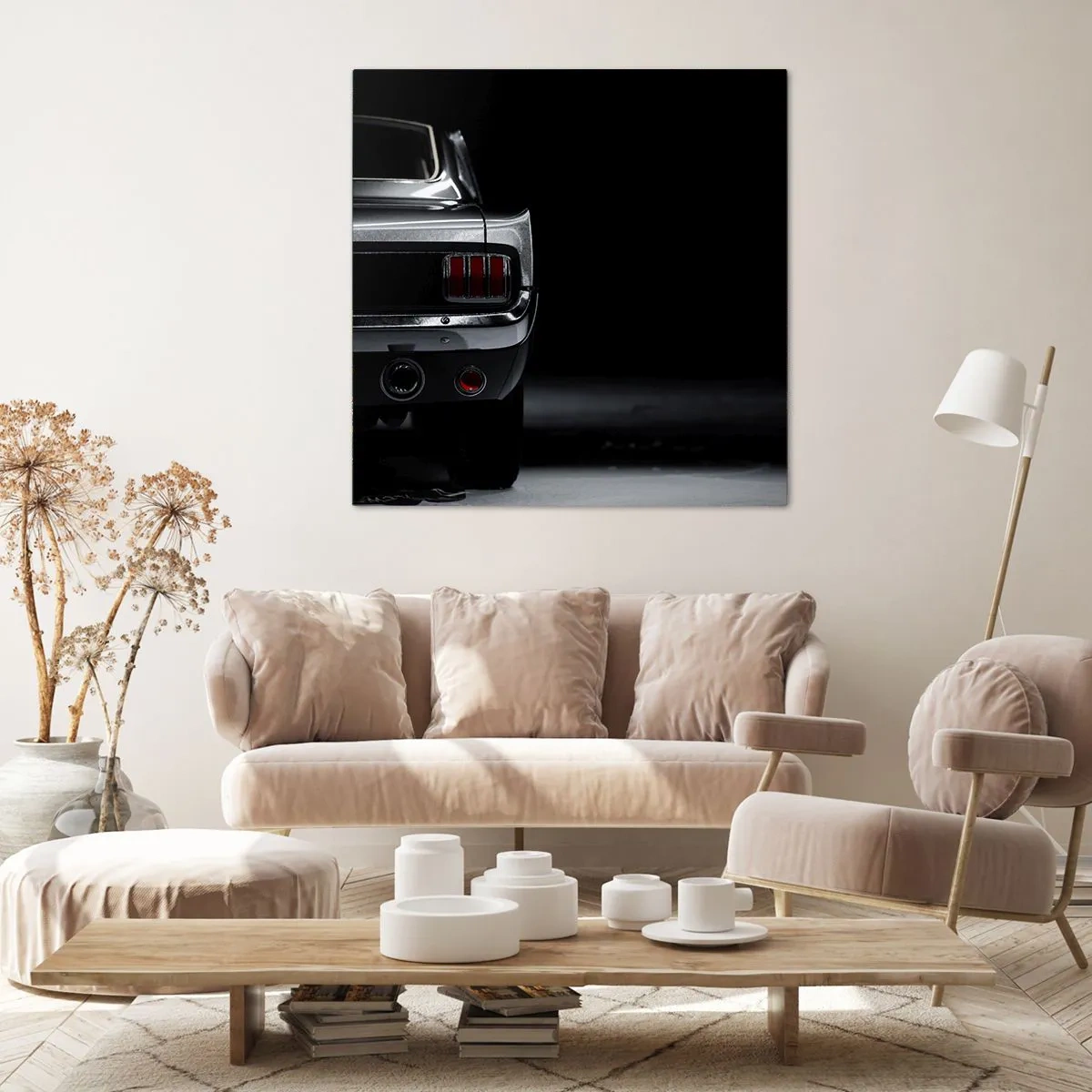 Canvas picture - Charm of the Classic - 40x40 cm