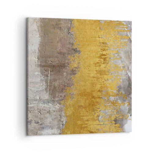 Canvas picture - Golden Blast - 50x50 cm