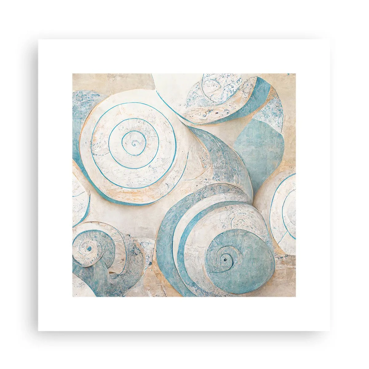 Poster - What Does a Shell Hide? - 30x30 cm