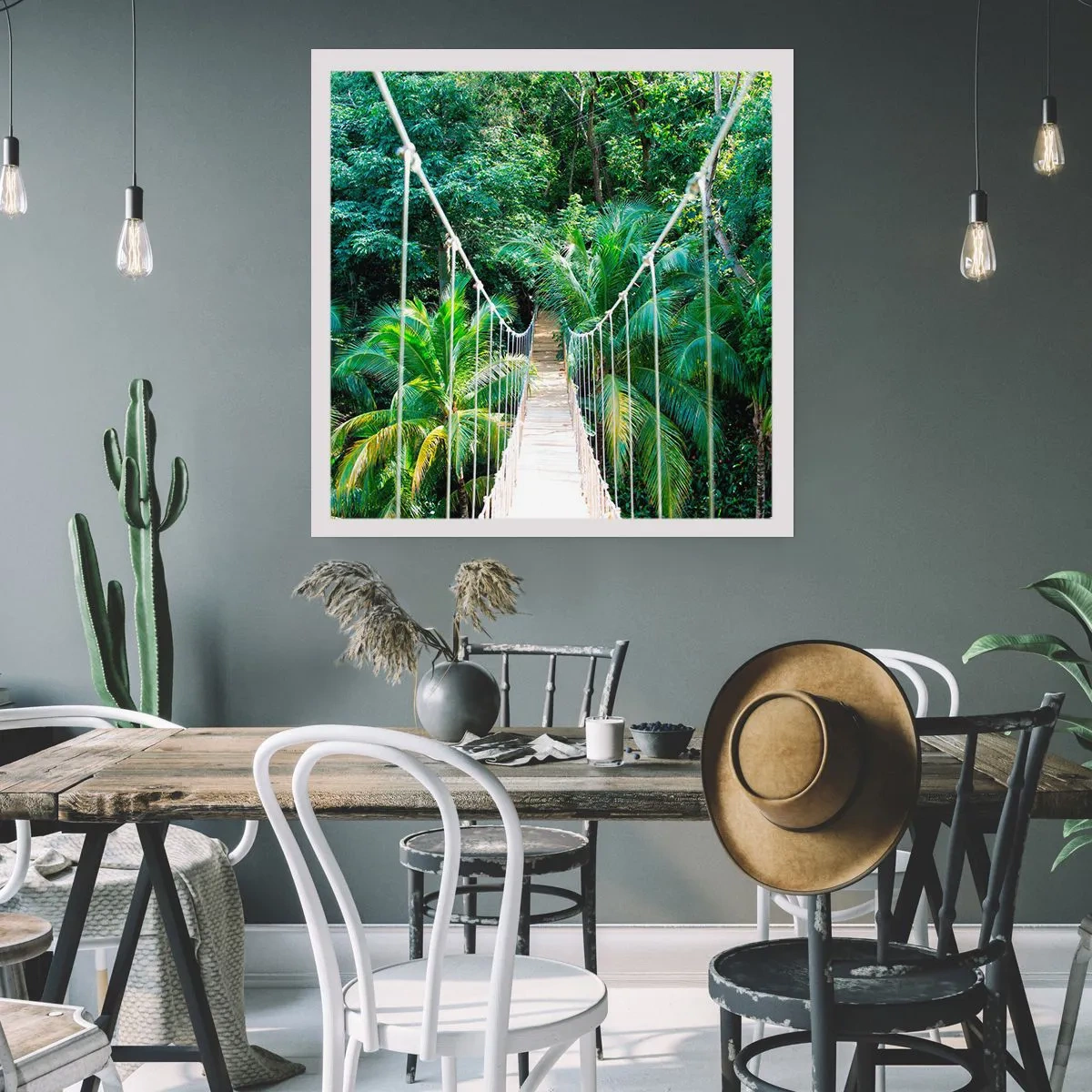 Poster - Welcome to the Jungle! - 30x30 cm
