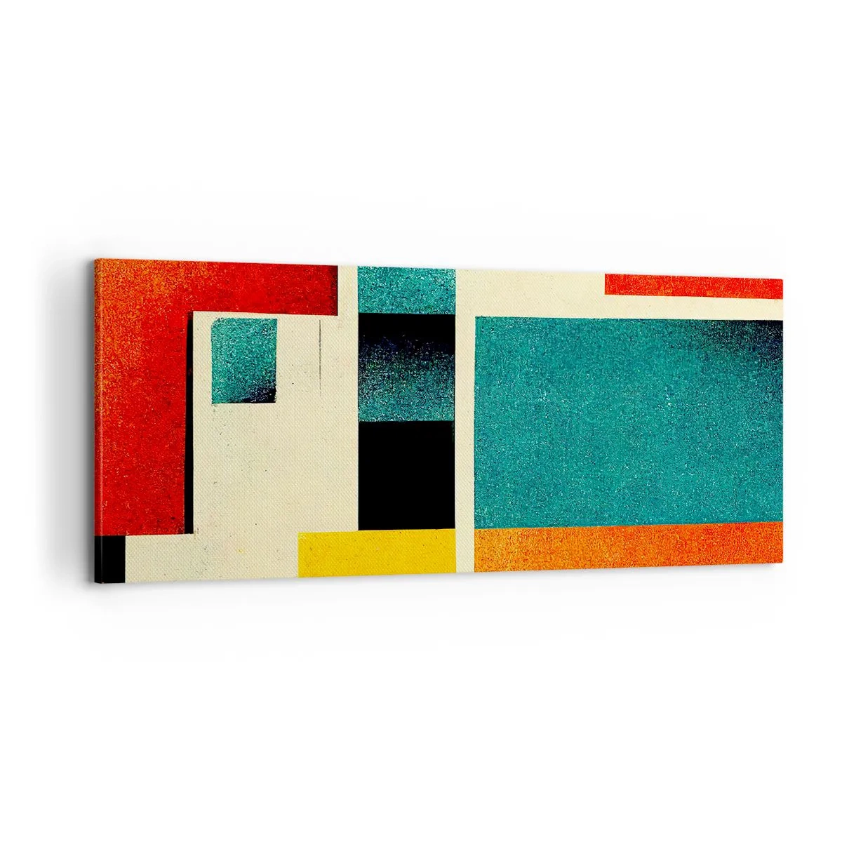Canvas picture - Geometric Abstract - Good Energy - 100x40 cm